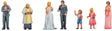 Noch 35440 n bruiloft figuren geverfd, staand