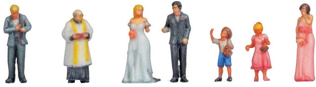 Noch 35440 n bruiloft figuren geverfd, staand
