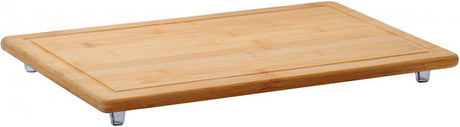 Kesper fsc® houten snijplank afdekplaat bamboe hout, met saprand | snij plank | kookplaat afdekplaat | afm. 50 x 28 x 4 cm