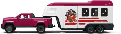 Schleich horse club lakeside-truck met aanhangwagen 42705