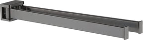 Plieger altea handdoekhouder – 2-arm – 36 cm breed – geborsteld gunmetal