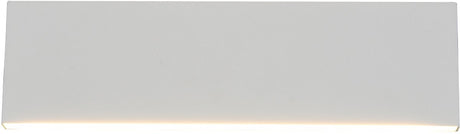 Trio concha - wandlamp - wit mat - incl. 2x smd 6 w - dimbaar met schakelaar - niet dimbaar