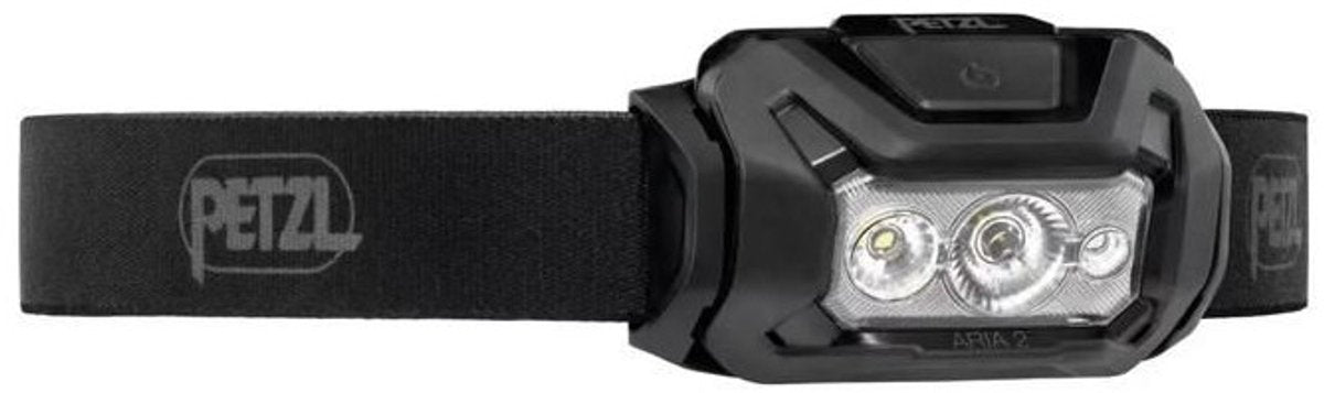 Petzl – aria 2 rgb – hoofdlamp – 475 lm – rgb kleurenlicht