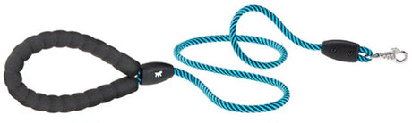 Ferplast sport extreme hondenlijn hondenriem - nylon - blauw - m - diameter: 8 mm - lengte: 120 cm - geschikt voor middelgrote hondenrassen m
