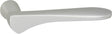 Impresso watford deurkruk - modulair - aluminium f1 - geschikt voor binnendeuren 38 t m 45 mm - stift 8 mm - inclusief bevestigingsmateriaal - verpakt per 2 - kleur zilver