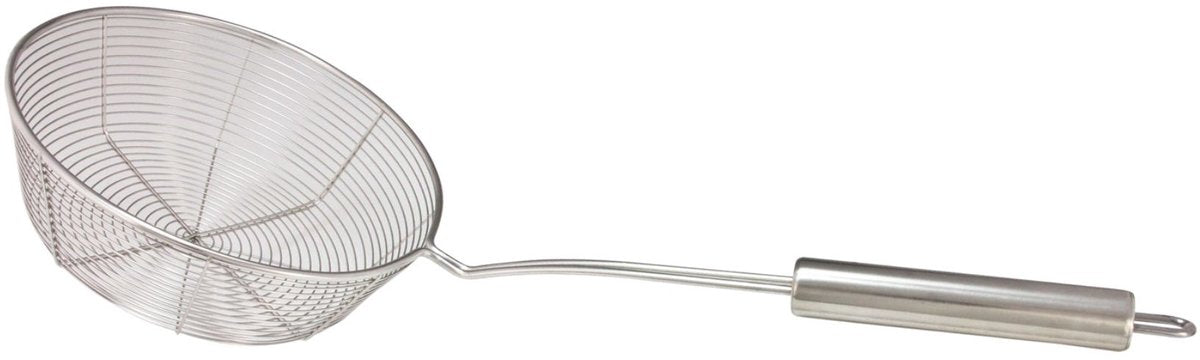 Merkloos sans marque schuimspaan - 17,5 cm - rvs