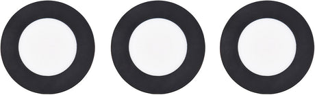 Trio himal - inbouwspot - zwart - incl. 3x smd 3,5 w - plafondbevestiging - helderheid instelbaar - dip - schakelaar