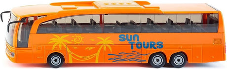 Siku 3738, mercedes-benz travego reisbus, schaal: 1:50, metaal kunststof, openbare deur en koffercompartiment
