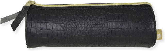 Kangaro kangar etui - pure croco - zwart - 20x6 - rond - k-pm620033skz