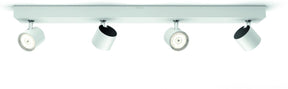 Philips led philips star opbouwspot - 4-lichts - wit