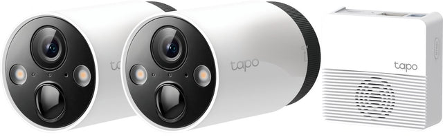 Tp-link tapo c420s2 - 2 beveiligingscamera's ip camera+basisstation voor binnen buiten - 2.5k ultra hd