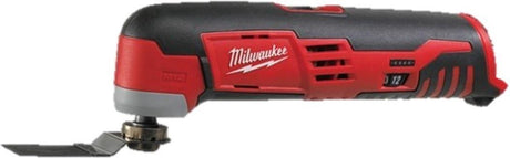 Milwaukee c12 mt-0 12v li-ion accu multitool body + 8 delige accessoireset - variabel