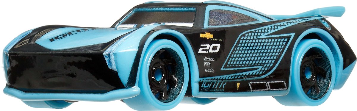 Disney pixar cars and pixar cars glow racers jackson storm
