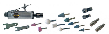Stanley pneumatische stiftslijper + accessoires