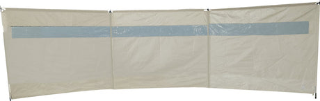 Bo-camp - urban outdoor - windscherm - pimlico - met raam - beige