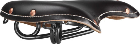 Selle monte grappa zadel monte grappa old frontiers classic leer zwart