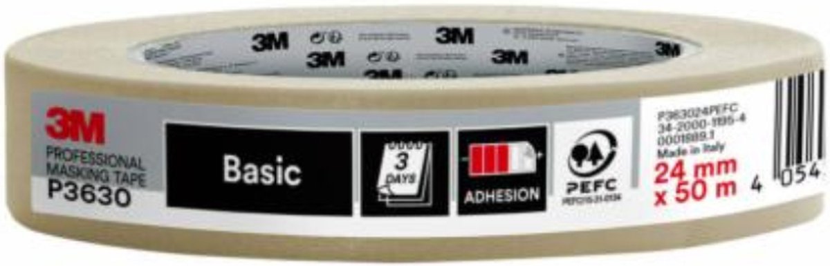 3m beige masking tape p3630