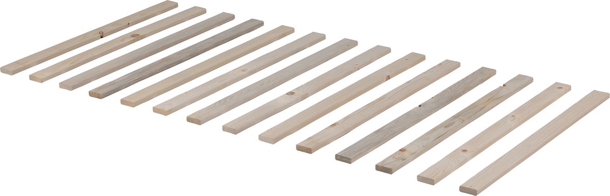 Woood lattenrol bodem - inclusief bevestigingsmateriaal - hout - 200x90 cm cm