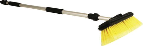 wasborstel met telescopische steel 95-160 cm geel