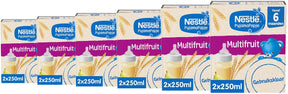 Nestlé pyjamapapje multifruit - baby pap gebruiksklaar 6m+ - 6 doosjes x 2x250ml