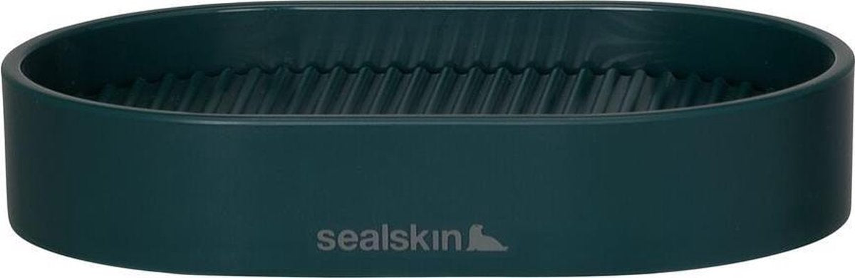 Sealskin brave - zeepbakje - zeephouder - donkergroen