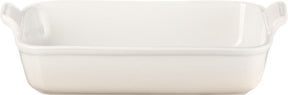 Le creuset ovenschaal 26 cm - 2,4 l - aardewerk - meringue - rechthoek