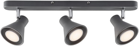 Nordlux eik-spot-3xgu10-grijs
