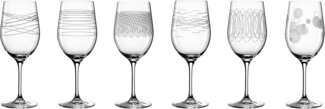 Leonardo casella - wijnglas assorti - 430 ml - 6 stuks