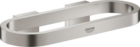 Grohe selection handdoekring of houder voor zeepschaal en douchetray - supersteel (rvs look) - 41035dc0