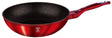 Berlinger haus metallic line - granieten wok - 28cm - soft-touch handvat - turbo inductie
