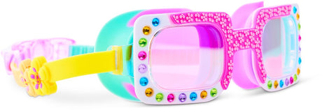 Bling2o zwembril kinderen - pretty girl poppy - duikbril - anti-fog - uv-protect - multicolor