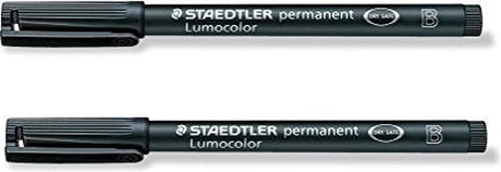 Staedtler speelgoed | creatief artwork diy - lumocolor b permanent zwart
