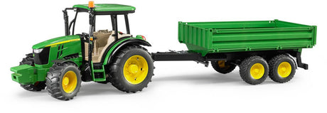Bruder 2108 john deere tractor 5115 m + kieptrailer