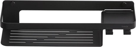 Tiger caddy - doucherek - douchemand met haak 32 cm - zwart