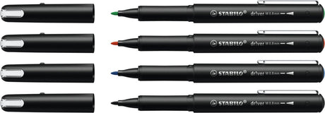 Stabilo dr!ver medium fineliners - 4dlg.