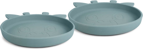 Nuuroo nuuro - siliconen kinderbord akila giraf anti slip 2 stuks - lead