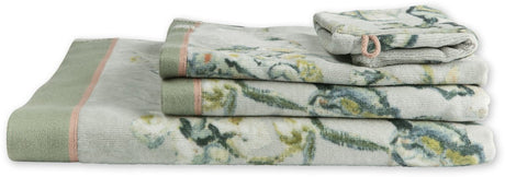 Beddinghouse x van gogh museum blossomtowel - handdoek - groen - 55 x 100 cm cm