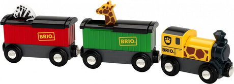 Brio trein met safari dieren - treinbaanonderdeel voor 3+ jaar - 33722