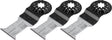 Wolfcraft - 3 starlock invalzaagbladen voor hout - multitool zaagbladen 34 mm - 42 mm snijdiepte - hcs - 4238100