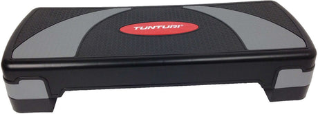Tunturi aerobic step compact - fitness step verstelbaar - aerobics stepper - zwart - incl. gratis fitness app