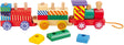 Small foot - houten stapelblokken trein, 16dlg.