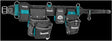 Makita super-zwaargewicht heupgordelset - e-15235