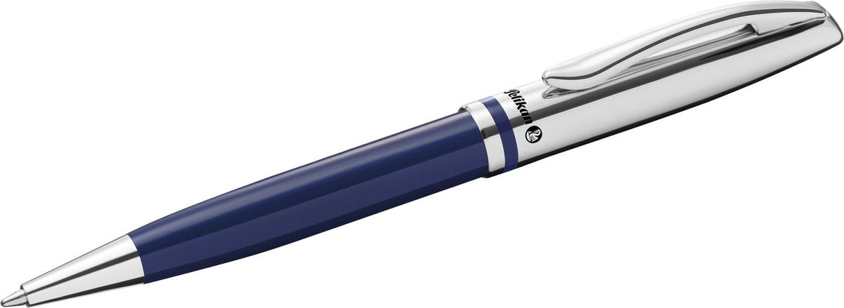 Pelikan jazz classic, clip, draai-intrekbare balpen, navulbaar, blauw, 1 stuk(s), medium
