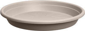 Elho universele schotel rond 48 - schotel voor binnen buiten accessoires - ø 48.0 x h 7.0 cm - paddenstoel beige