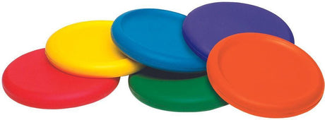Non branded foam disc softskin frisbee set 6 stuks
