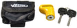 Vector fietsslot – disc mini disc slot - 5mm - yellow – geel