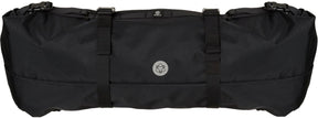 Agu venture - stuurtas - 17l - fietstas - zwart - roll-top sluiting - 3m reflectie - gerecycled polyester - met afstandhouders