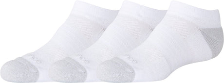 New balance youth active no show socks 3 pack unisex sportsokken - white