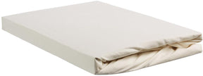 Ambiante - katoen - topper hoeslaken - 160x200 cm - gebroken wit