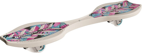 Razor ripstik air pro - waveboard - wit blauw roze - lichtgewicht design - 360° caster wielen - voor kinderen en volwassenen - tot 100 kg - vanaf 8 jaar one size